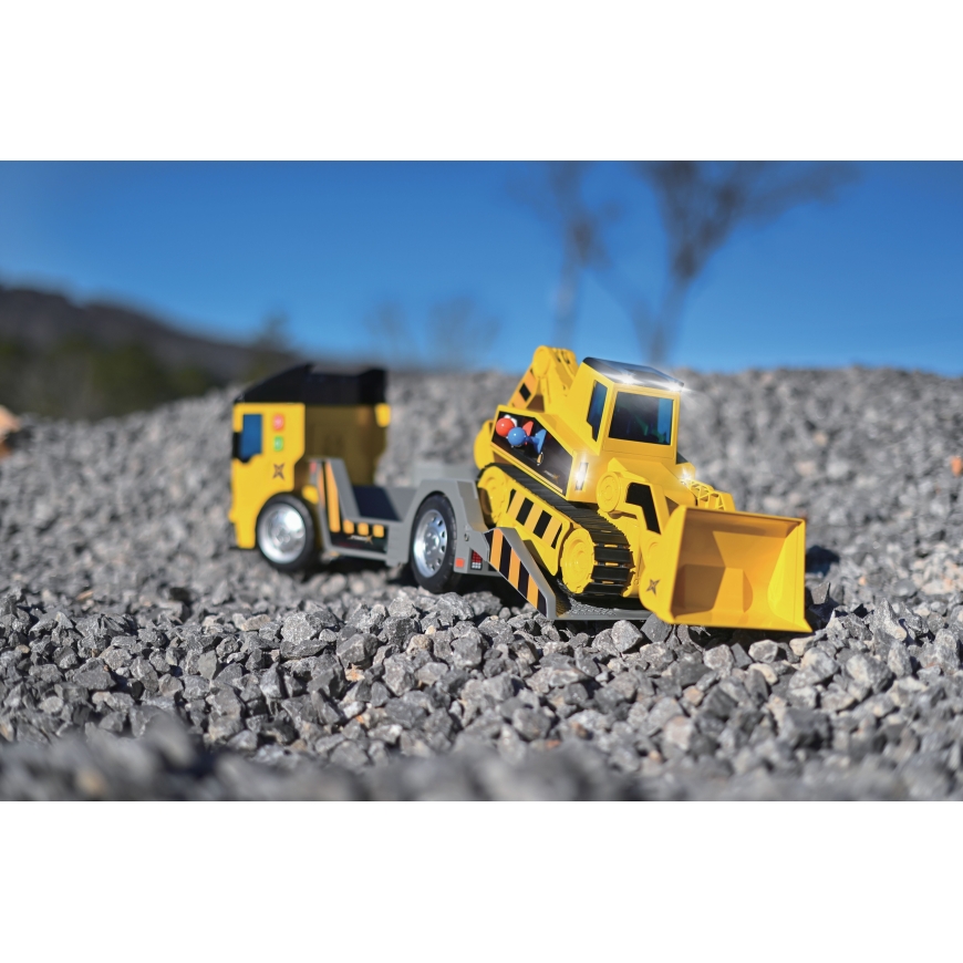 Power X Mega Mover 2-in-1 kuljetusauto ja kaivinkone – 3