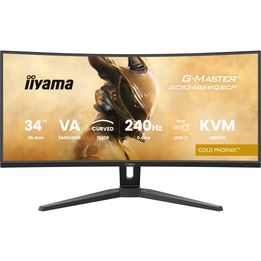 iiyama G-MASTER GCB3486WQSCP-B1 monitori 86,4 cm (34") 3440 x 1440 pikseļi UltraWide Quad HD Melns – 2