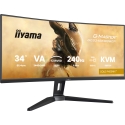 iiyama G-MASTER GCB3486WQSCP-B1 kompiuterio monitorius 86,4 cm (34") 3440 x 1440 pikseliai UltraWide iiyama G-MASTER GCB3486WQSCP-B1 kompiuterio monitorius 86,4 cm (34") 3440 x 1440 pikseliai UltraWide