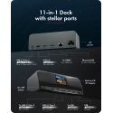 ICY BOX Heart Dock 2300 Vadu USB 3.2 Gen 2 (3.1 Gen 2) Type-C Antracīts ICY BOX Heart Dock 2300 Vadu USB 3.2 Gen 2 (3.1 Gen 2) Type-C Antracīts
