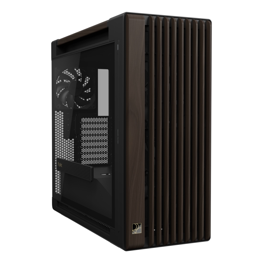 ASUS ProArt PA602 Wood Edition Modern Black - Tempered Glass Panel Midi Tower Melns, Koks – 2