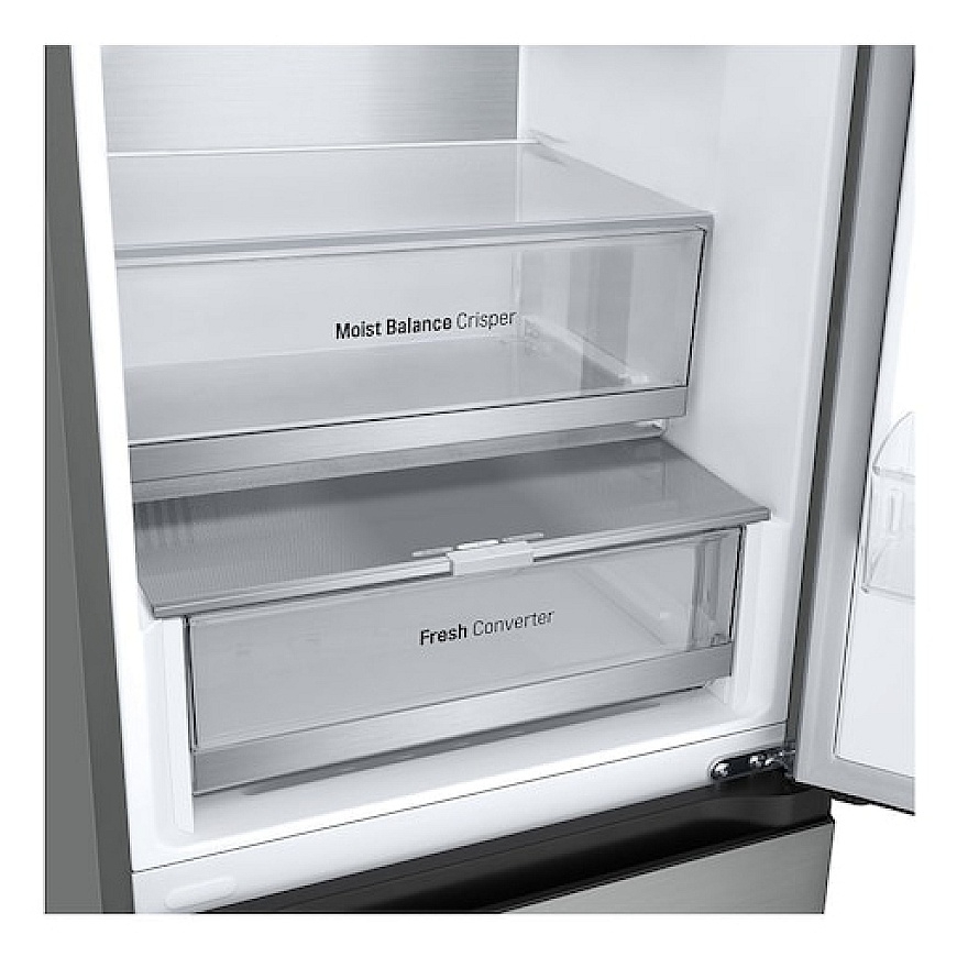 LG GBV5240CPY kombi-külmik Eraldiseisev 387 l Hõbe – 5