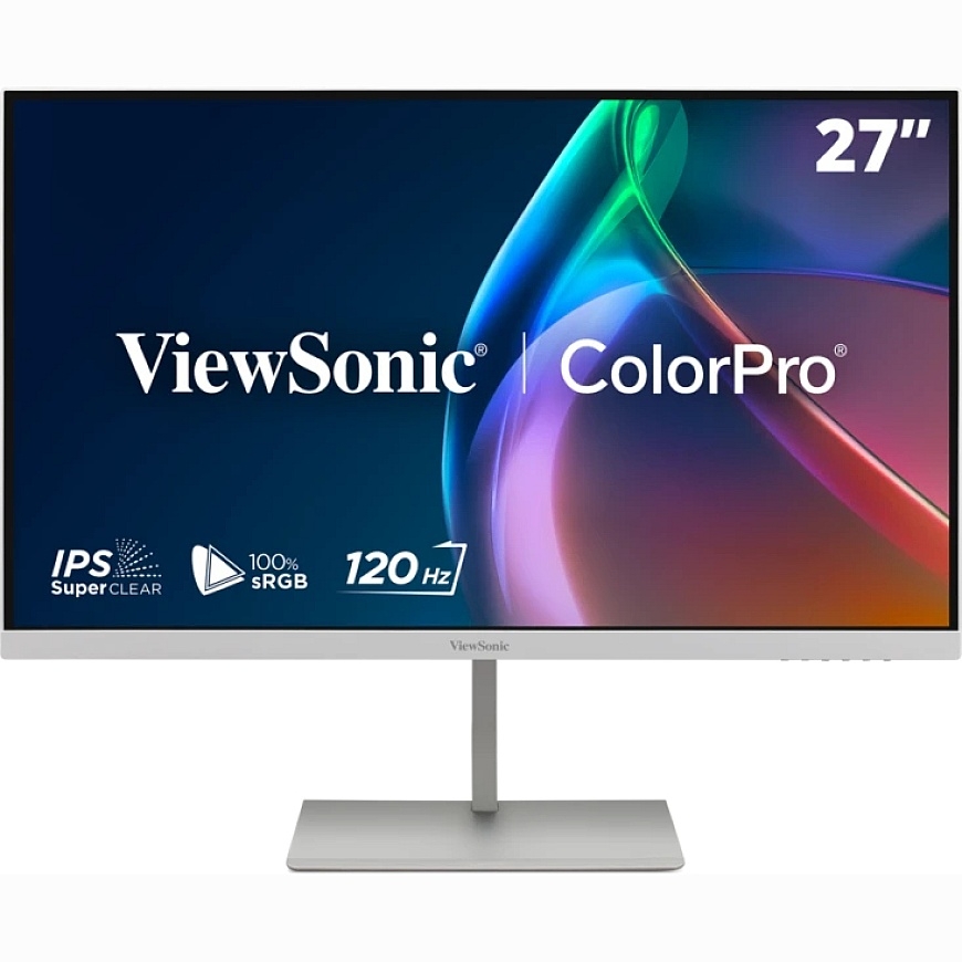 Viewsonic VP Series VP2766-2K-W monitori 68,6 cm (27") 2560 x 1440 pikseļi Quad HD LED Balts, Sudrab