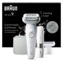 Braun Silk-épil 9 9-341 epilaattori 40 pinsettiä Valkoinen