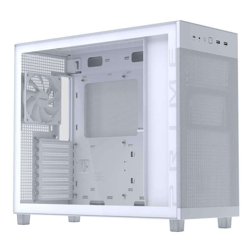 ASUS PRIME AP303 TG White Midi Tower Белый – 3