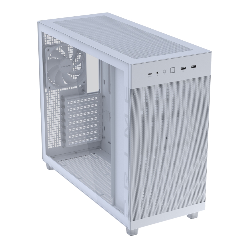 ASUS PRIME AP303 TG White Midi Tower Valge – 4