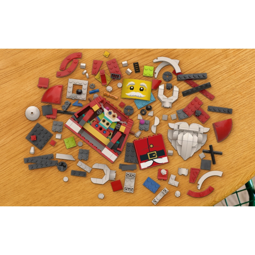 LEGO Seasons and Occasions 40820 Suurikokoinen joulupukkiminihahmo – 5
