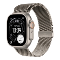 Apple Watch Ultra 3 (GPS + Cellular) 49 mm dabīgās krāsas titāna korpuss un dabīgās krāsas milāniešu siksniņa, vidēja izmēra Apple Watch Ultra 3 (GPS + Cellular) 49 mm dabīgās krāsas titāna korpuss un dabīgās krāsas milāniešu siksniņa, vidēja izmēra