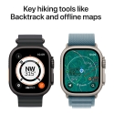 Apple Watch Ultra 3 (GPS + Cellular) 49 mm dabīgās krāsas titāna korpuss un dabīgās krāsas milāniešu siksniņa, vidēja izmēra Apple Watch Ultra 3 (GPS + Cellular) 49 mm dabīgās krāsas titāna korpuss un dabīgās krāsas milāniešu siksniņa, vidēja izmēra