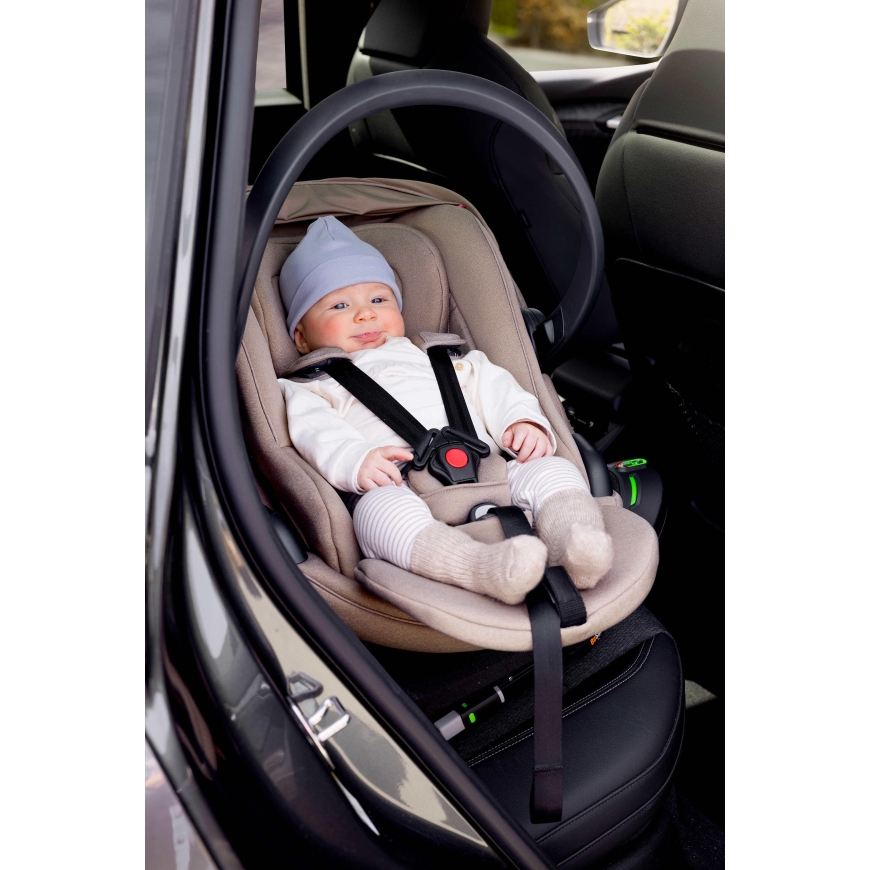 BeSafe Go Beyond 2 turvaistuin, 40–87 cm, Dark Sand SoftBreeze – 2