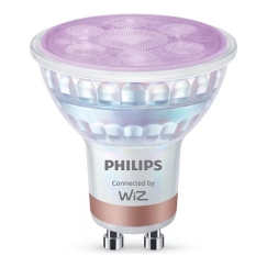 Philips Viedā LED RGB GU10 stikla spuldze, 345 lm