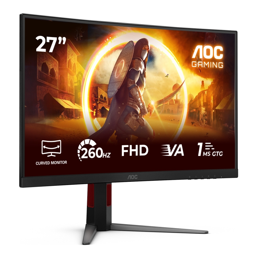 AOC G4 C27G4Z2 монитор для ПК 68,6 cm (27") 1920 x 1080 пикселей Full HD ЖК Черный, Красный – 2