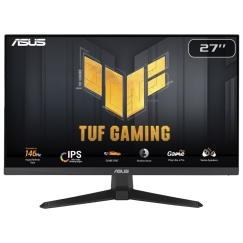 ASUS TUF Gaming VG279QE5A tietokoneen litteä näyttö 68,6 cm (27") 1920 x 1080 pikseliä Full HD LCD Musta