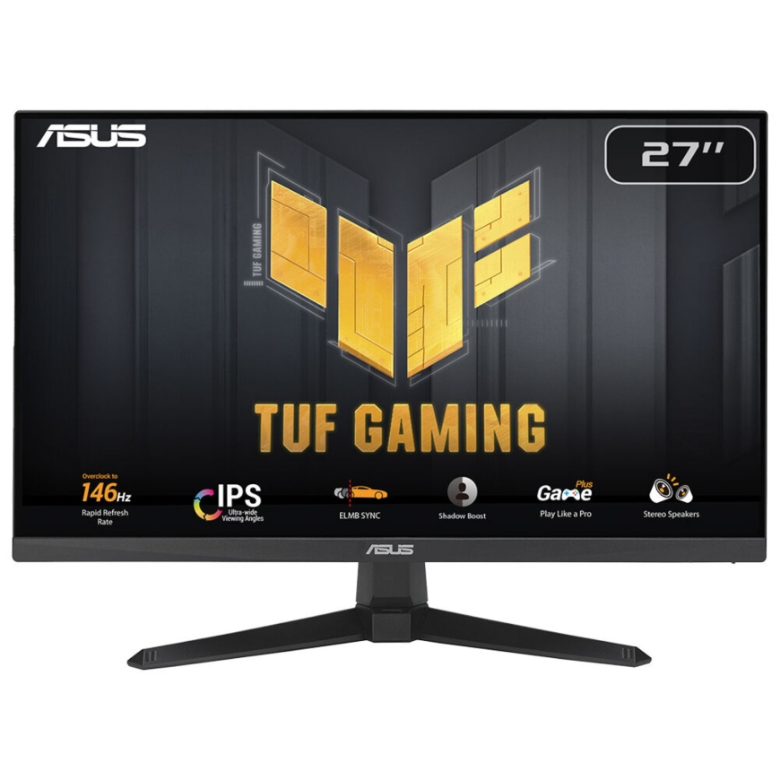 ASUS TUF Gaming VG279QE5A монитор для ПК 68,6 cm (27") 1920 x 1080 пикселей Full HD ЖК Черный