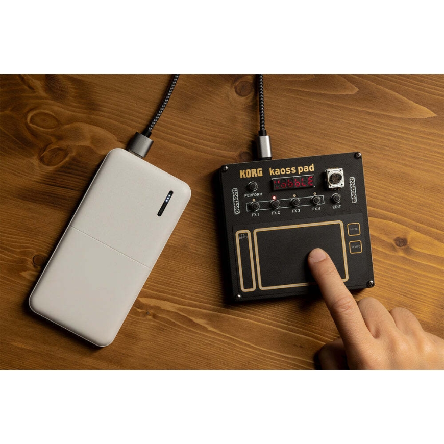 Korg Nu:Tekt NTS-3 Kaoss Pad efekta ierīce, melna – 4