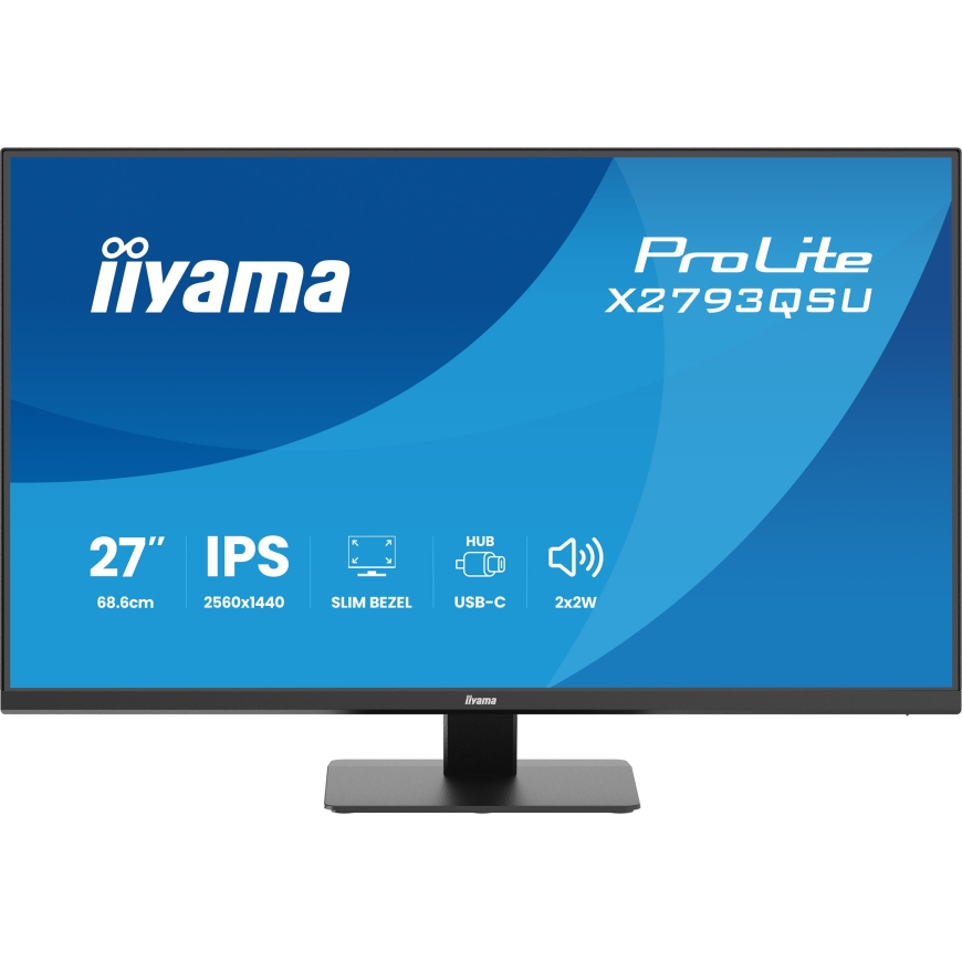 iiyama ProLite X2793QSU-B1 monitori 68,6 cm (27") 2560 x 1440 pikseļi Quad HD LED Melns – 3