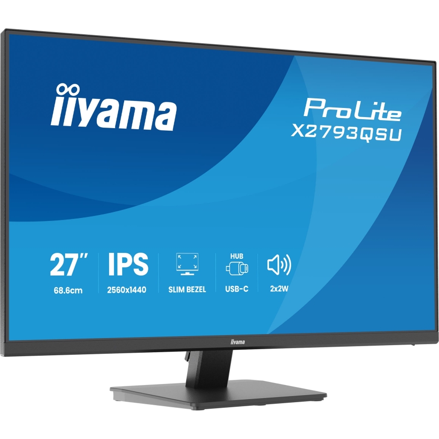 iiyama ProLite X2793QSU-B1 kompiuterio monitorius 68,6 cm (27") 2560 x 1440 pikseliai Quad HD LED Ju – 4
