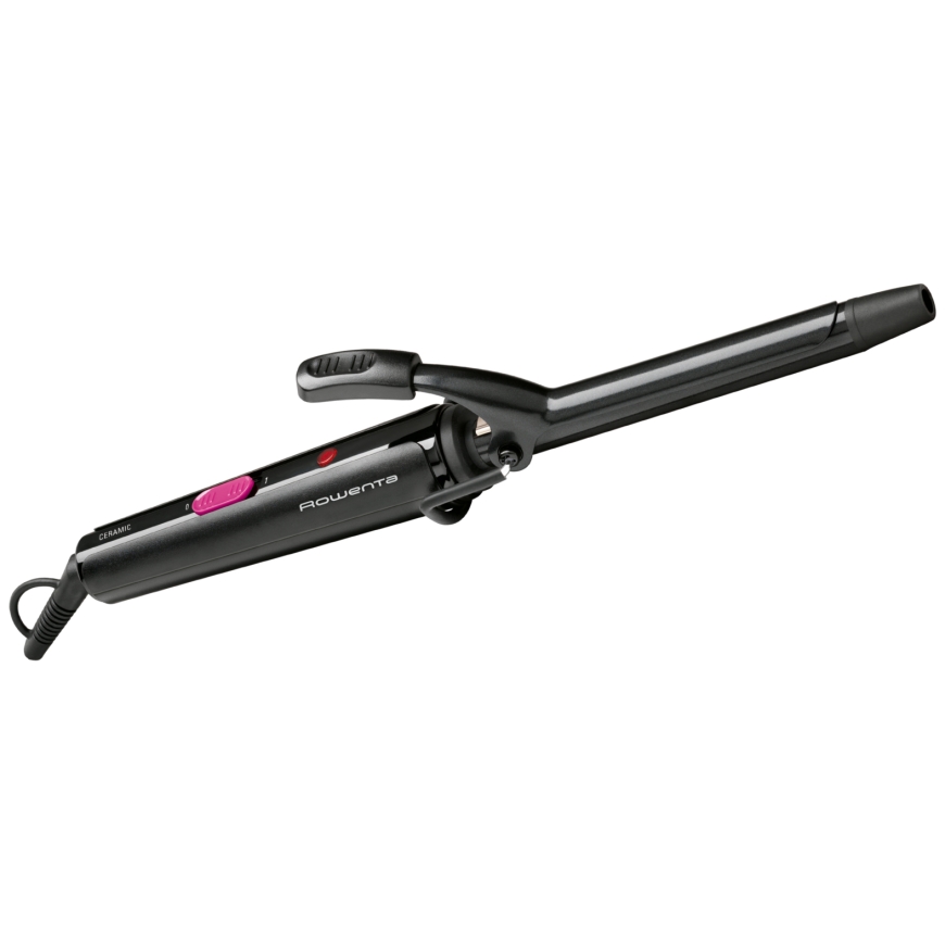 Rowenta Curler 2 CF2119 juuksehooldusseade Lokitangid Soe Must 25 W 1,8 m