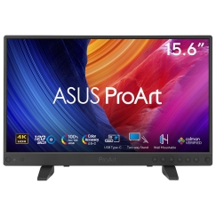 ASUS ProArt PA16USV tietokoneen litteä näyttö 39,6 cm (15.6") 3840 x 2160 pikseliä 4K Ultra HD LCD Musta