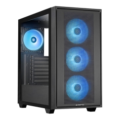 Chieftec GS-03B-OP tietokonekotelo Midi Tower Musta