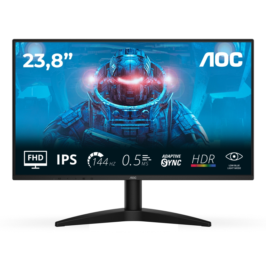 AOC B3 24B36X монитор для ПК 60,5 cm (23.8") 1920 x 1080 пикселей Full HD LED Черный