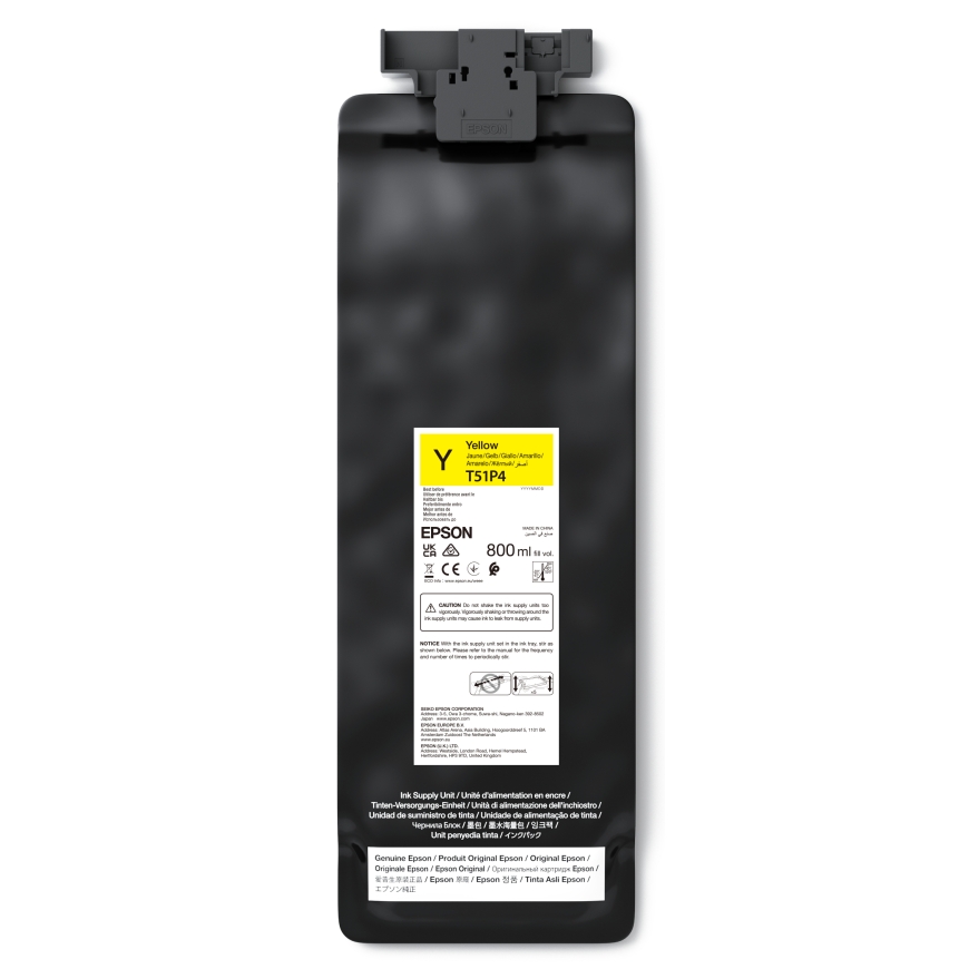 Epson UltraChrome GS3 tintes kārtridžs 1 pcs Oriģināls Dzeltens