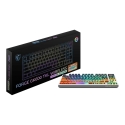 MSI FORGE GK600 TKL WIRELESS MARS tastatūra Speļu USB + Bluetooth QWERTY US International Daudzkrāsa MSI FORGE GK600 TKL WIRELESS MARS tastatūra Speļu USB + Bluetooth QWERTY US International Daudzkrāsa