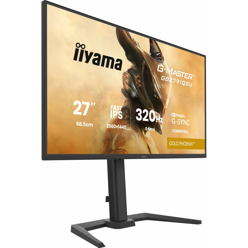 iiyama G-MASTER GB2791QSU-B1 kompiuterio monitorius 68,6 cm (27") 2560 x 1440 pikseliai Wide Quad HD Juoda – 3