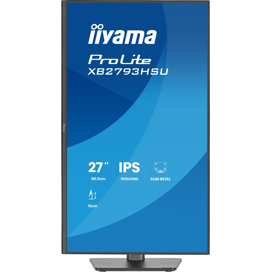 iiyama ProLite XB2793HSU-B1 tietokoneen litteä näyttö 68,6 cm (27") 1920 x 1080 pikseliä Full HD LED – 3