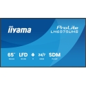 iiyama LH6575UHS-B2AG Signage Display iiyama LH6575UHS-B2AG Signage Display