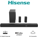 Hisense AX5100Q Musta 5.1 kanavaa 580 W Hisense AX5100Q Musta 5.1 kanavaa 580 W
