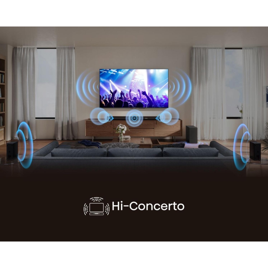 Hisense AX5100Q Черный 5.1 канала 580 W – 5
