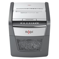 Rexel AutoFeed 45X papīra smalcinātājs Krusteniskā smalcināšana 55 dB Melns, Sudrabs