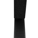 LogiLink KAB0080 juhtmeköidis Velcro cable tie Must 2 tk