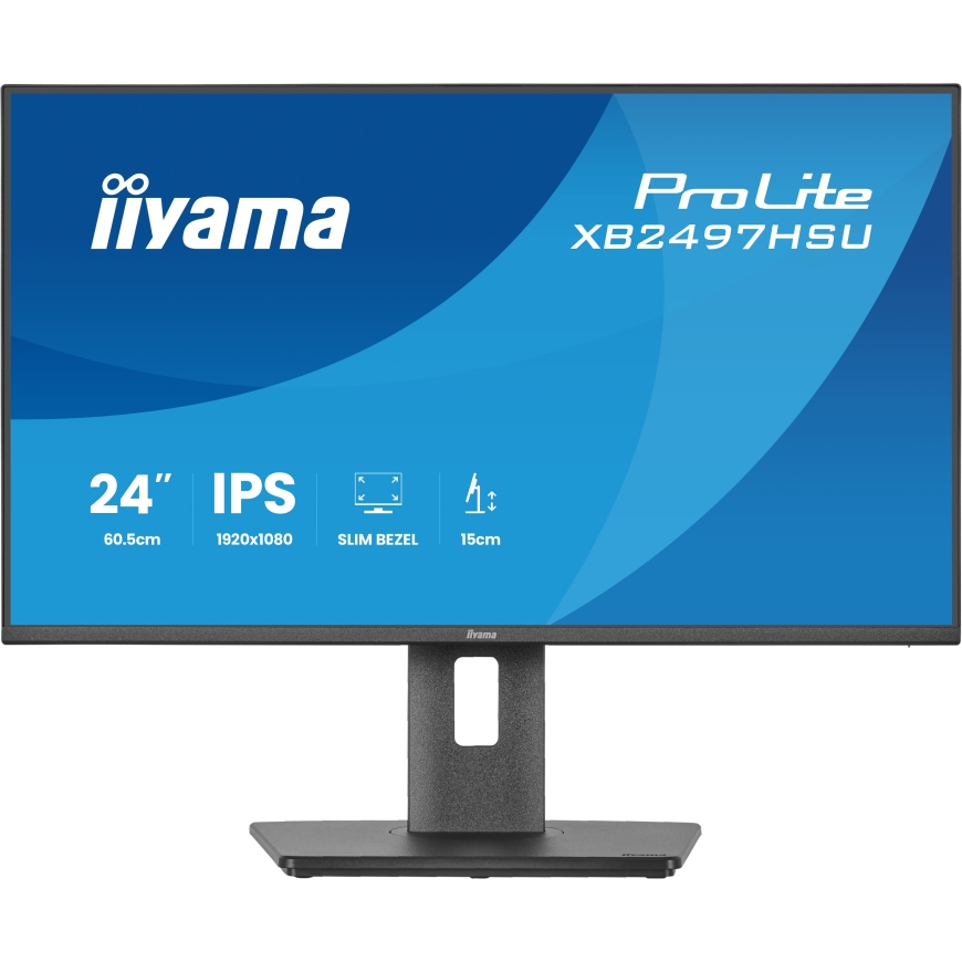iiyama ProLite XB2497HSU-B1 monitori 60,5 cm (23.8") 1920 x 1080 pikseļi Full HD LED Melns – 3