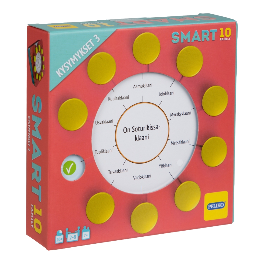 Smart10 Family Kysymykset 3 lisäkortit