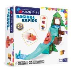 MAGNA-TILES Metsäjokilauttailu magnetinis konstruktorius, 27 dalys