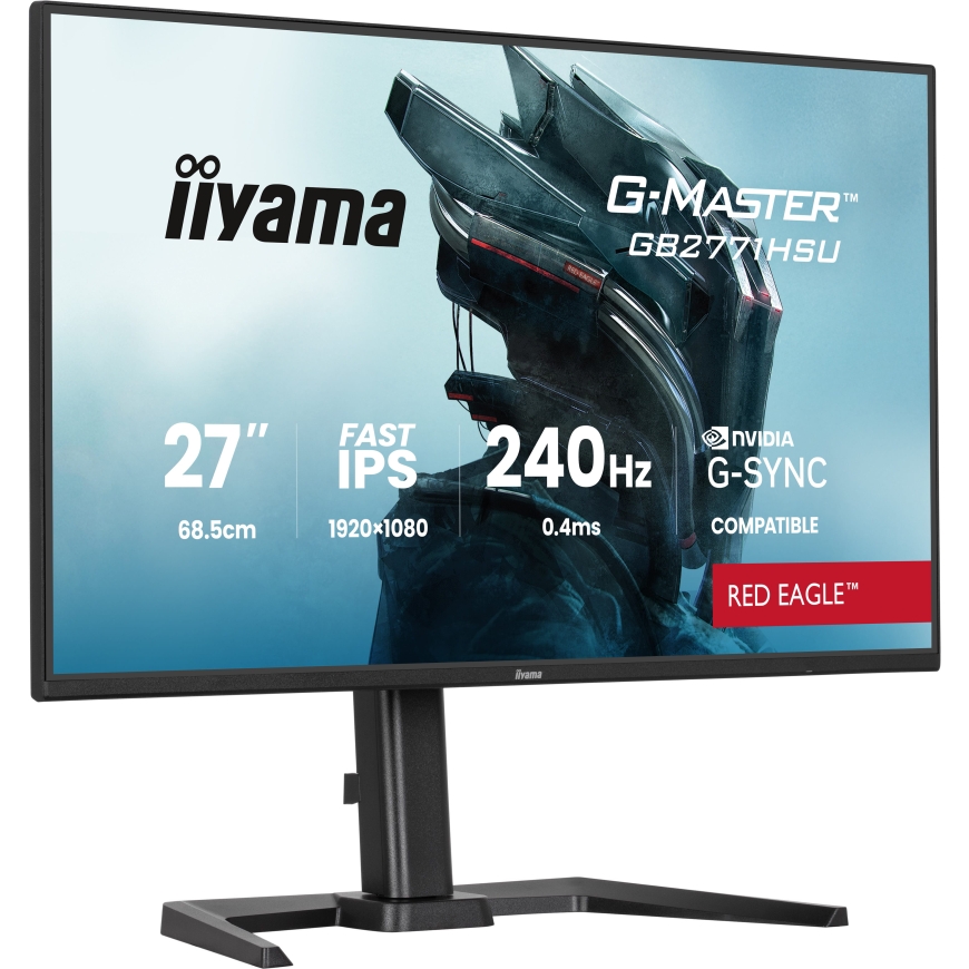 iiyama G-MASTER GB2771HSU-B1 tietokoneen litteä näyttö 68,6 cm (27") 1920 x 1080 pikseliä Full HD musta – 4