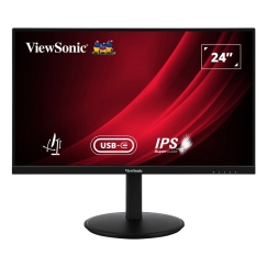 Viewsonic VG Series VG2409-MHDU-2 монитор для ПК 60,5 cm (23.8") 1920 x 1080 пикселей Full HD LED Черный