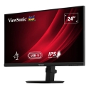 Viewsonic VG Series VG2409-MHDU-2 монитор для ПК 60,5 cm (23.8") 1920 x 1080 пикселей Full HD LED Че