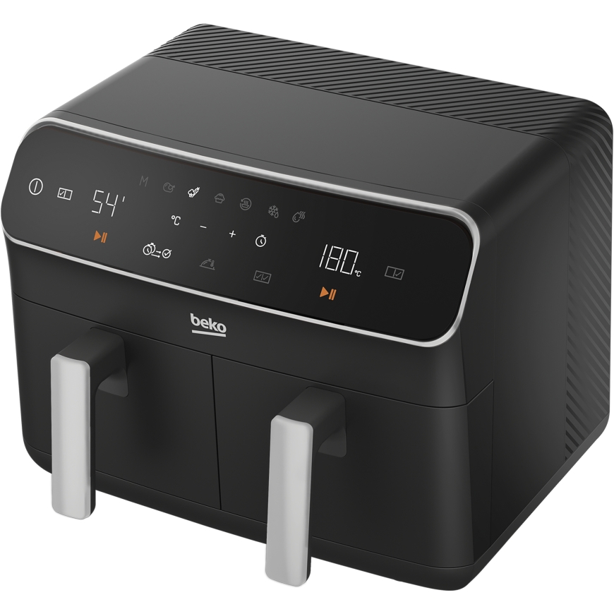Beko FRL5388B Kaksois 4,25 L Erillinen 2400 W Kuumakiertoilmakypsennin Musta – 5