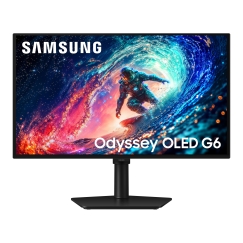 Samsung G61SH kompiuterio monitorius 68,6 cm (27") 2560 x 1440 pikseliai Quad HD OLED Juoda