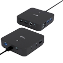 i-tec USB-C DP Dual HDMI Docking Station with Power Delivery 100 W Vielinis USB 3.2 Gen 2 (3.1 Gen 2 i-tec USB-C DP Dual HDMI Docking Station with Power Delivery 100 W Vielinis USB 3.2 Gen 2 (3.1 Gen 2