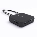 i-tec USB-C DP Dual HDMI Docking Station with Power Delivery 100 W Vielinis USB 3.2 Gen 2 (3.1 Gen 2 i-tec USB-C DP Dual HDMI Docking Station with Power Delivery 100 W Vielinis USB 3.2 Gen 2 (3.1 Gen 2