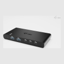 i-tec KVM Docking Station HDMI for 2 hosts, Power Delivery 2x 100W