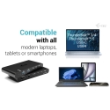 i-tec KVM Docking Station HDMI for 2 hosts, Power Delivery 2x 100W