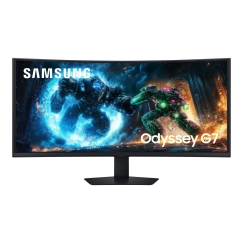 Samsung G75F computer monitor 101.6 cm (40") 5120 x 2160 pixels WUHD LCD Black