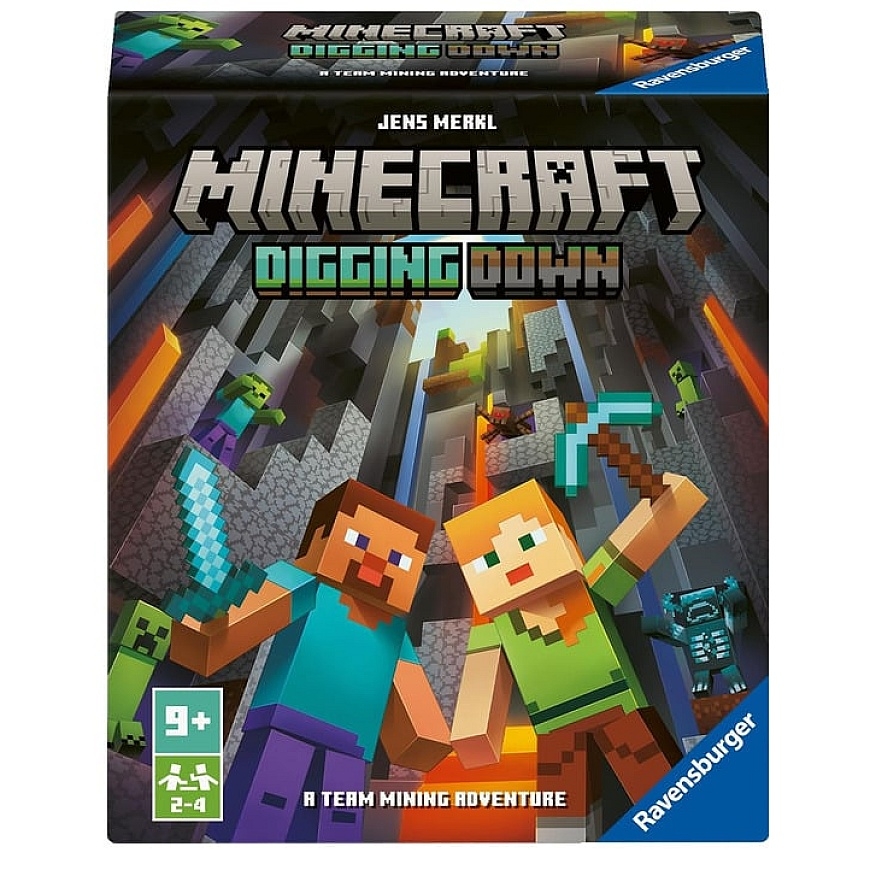 Ravensburger Minecraft Digging Down kortų žaidimas