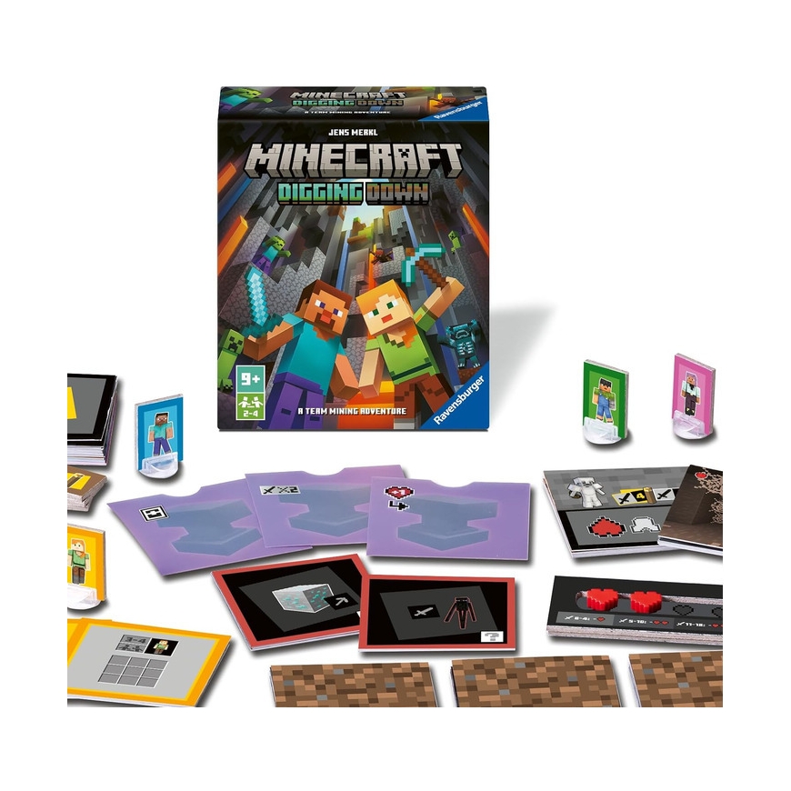 Ravensburger Minecraft Digging Down kāršu spēle – 2