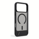 Чехол для Apple iPhone 18 Pro Max с резиновым покрытием MagSafe с подставкой черный Чехол для Apple iPhone 18 Pro Max с резиновым покрытием MagSafe с подставкой черный